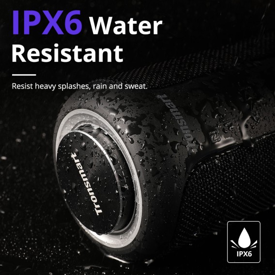 Loa bluetooth 5.0 ngoài trời, âm thanh vòm 360 độ, bass sâu Tronsmart Element T6 Plus Upgraded - Hàng chính hãng