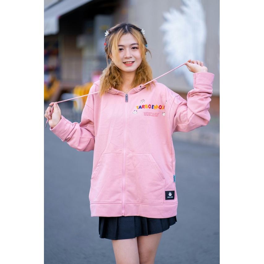 ÁO KHOÁC HOODEI ZIP EMOJI NAM NỮ - Nỉ CUA