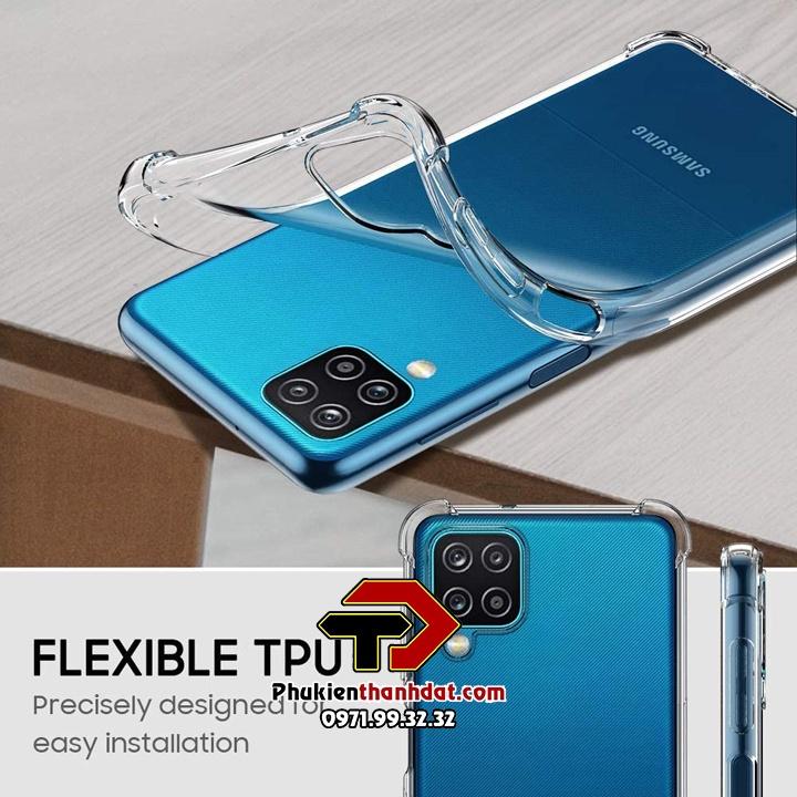 Ốp lưng dành cho SamSung Galaxy A12, SamSung Galaxy M12 trong suốt chống sốc