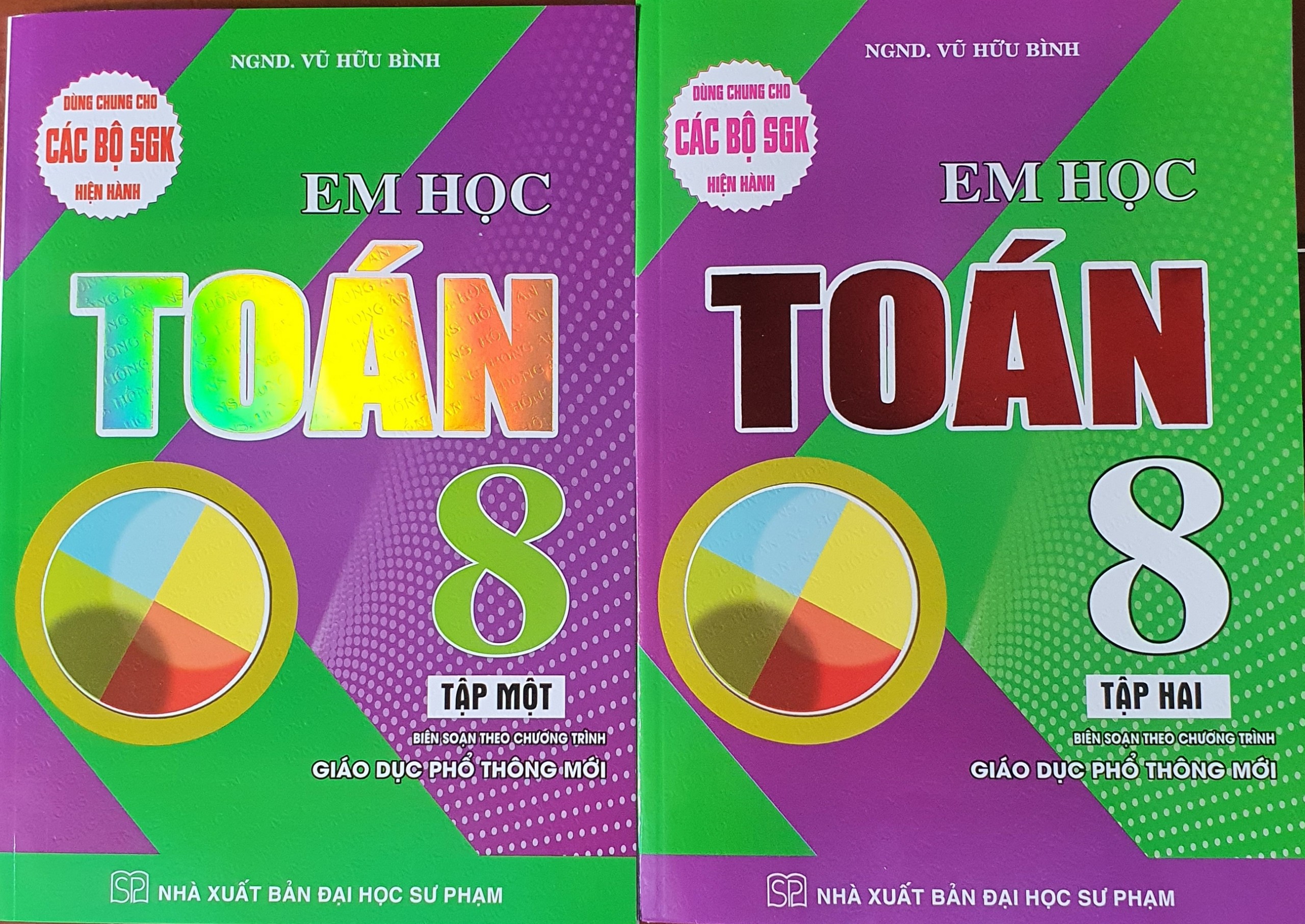 Combo  Em Học Toán Lớp 8 - Dùng chung cho các bộ sách giáo khoa mới hiện hành