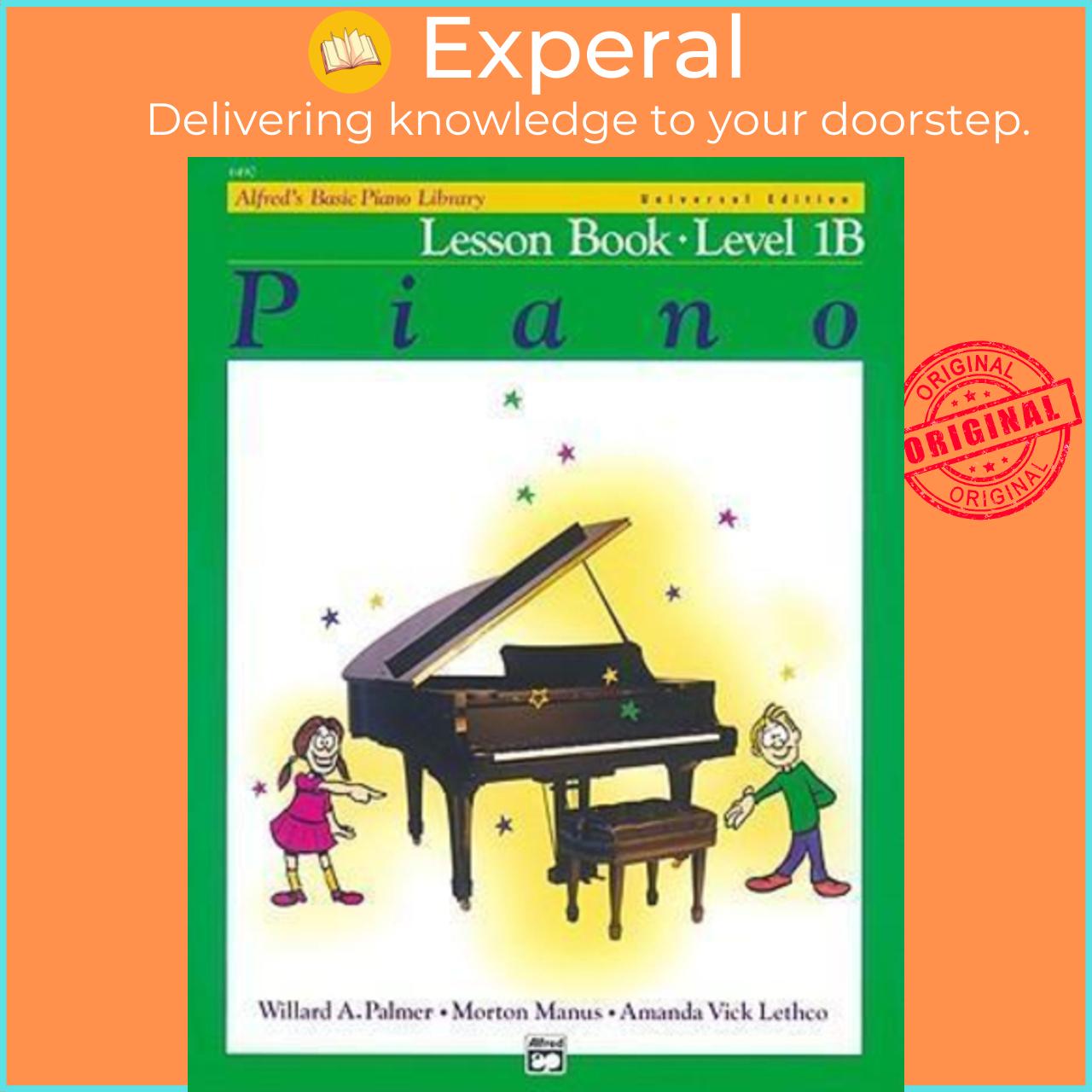 Sách - Alfred'S Basic Piano Library Lesson 1b : Universal Edition by Willard A Palmer