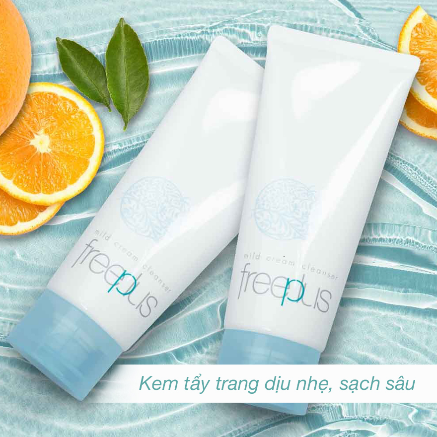 Kem Tẩy Trang Dưỡng Ẩm Dịu Nhẹ Freeplus Mild Cream Cleanser A 125g