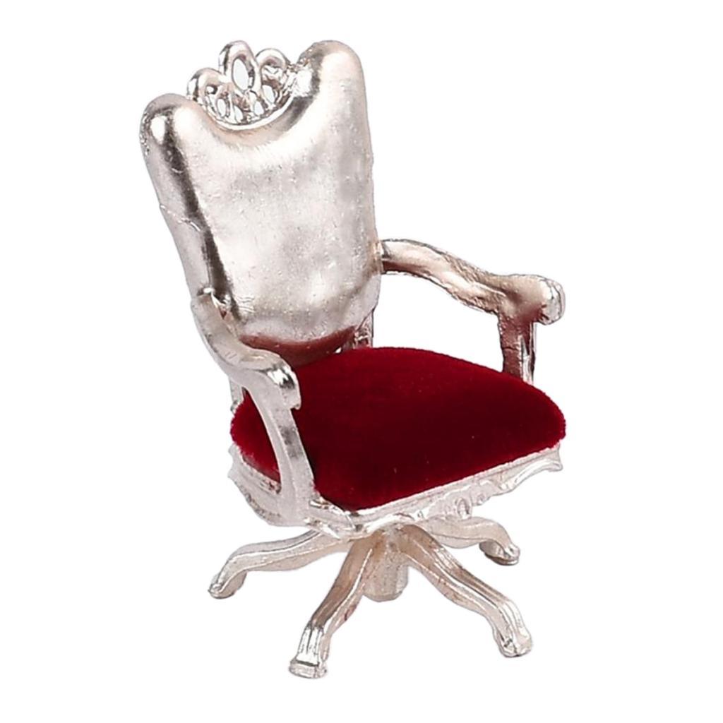 Nhựa Trắng 27X25X40 Mm Thu Nhỏ Ghế 1:25 Quy Mô Nhà Búp Bê Trang Trí