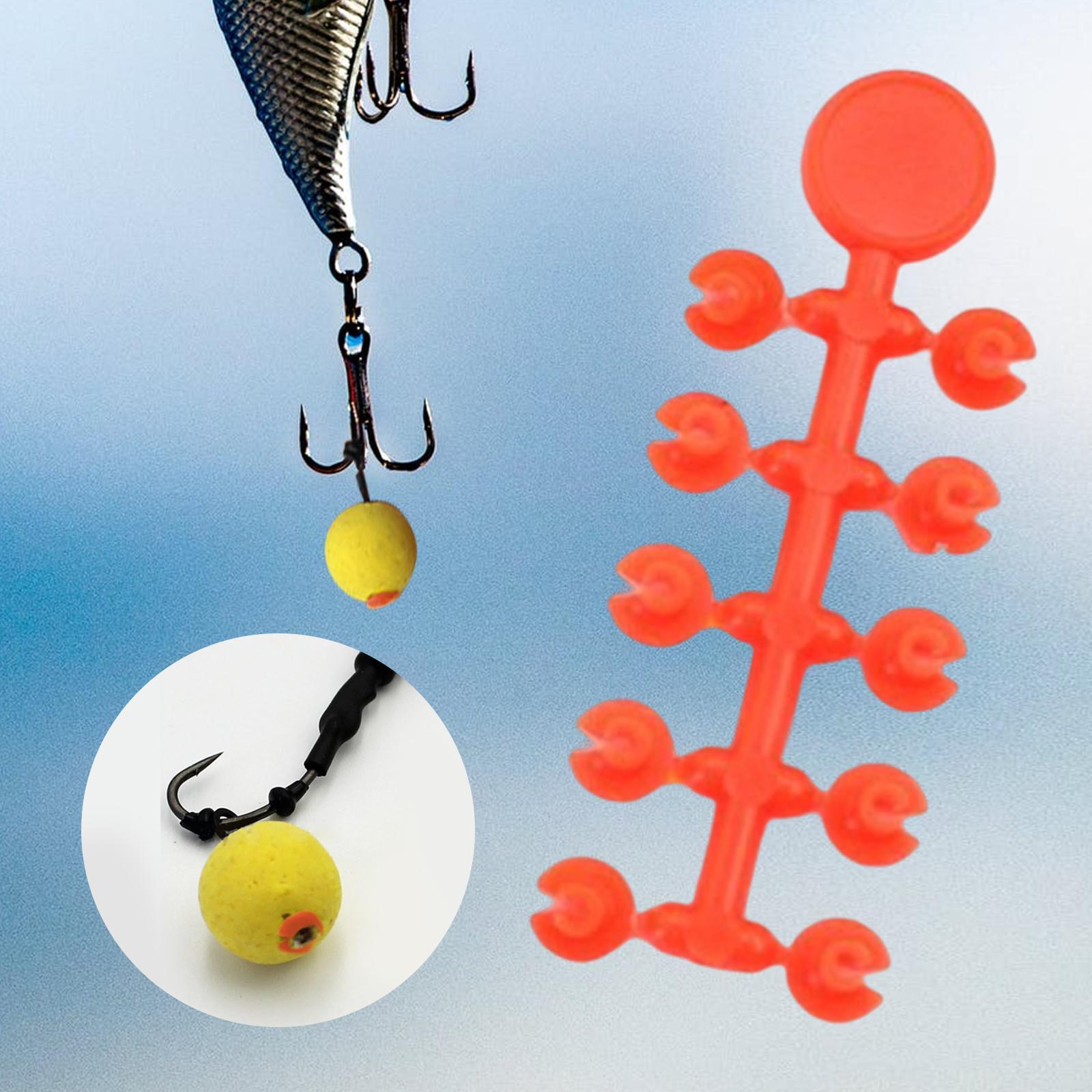 10Pcs Carp Fishing Bait Stops, Catfish Boilies Stopper Fishing Tackle Hair Rig Stop