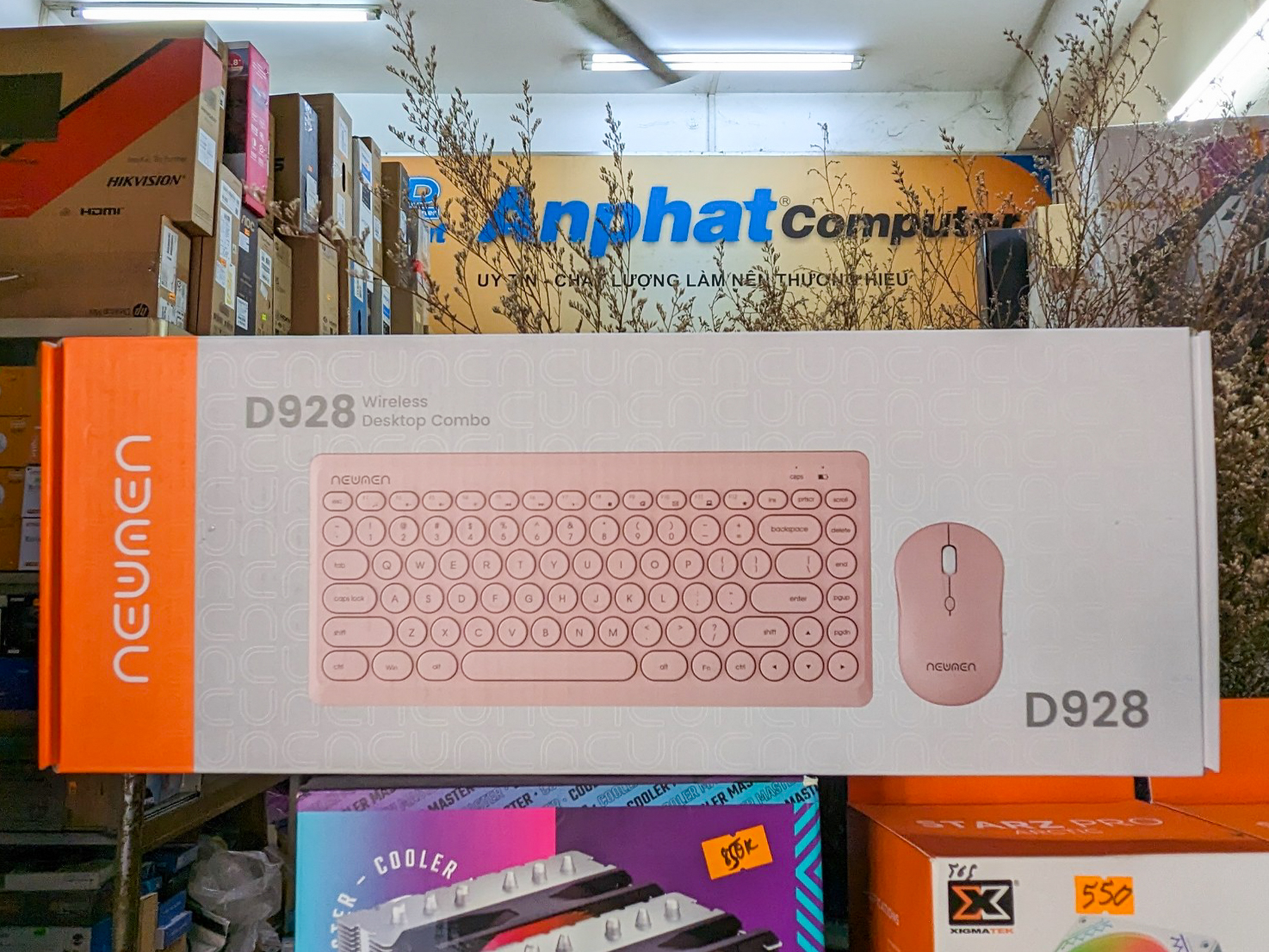 Bộ bàn phím chuột không dây NEWMEN D928 - Hàng Chính Hãng