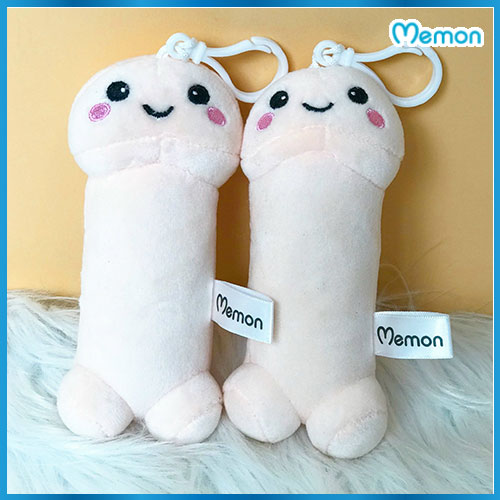 Móc khóa Con Ciu bông cao cấp - Hàng chính hãng Memon - Đồ chơi thú nhồi bông móc khóa con ciu, Kích thước 15cm, nhung mềm mịn, đàn hồi tốt, bền đẹp dễ sử dụng và an toàn cho trẻ nhỏ.