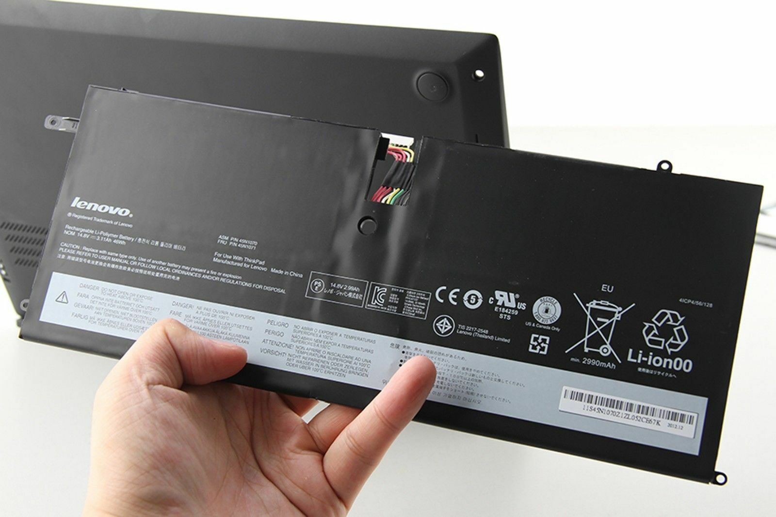Pin dành cho Laptop Lenovo X1 Gen 3 45N1070 45N1071