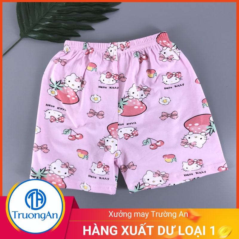 Bộ quần áo trẻ em cotton hình dâu tây