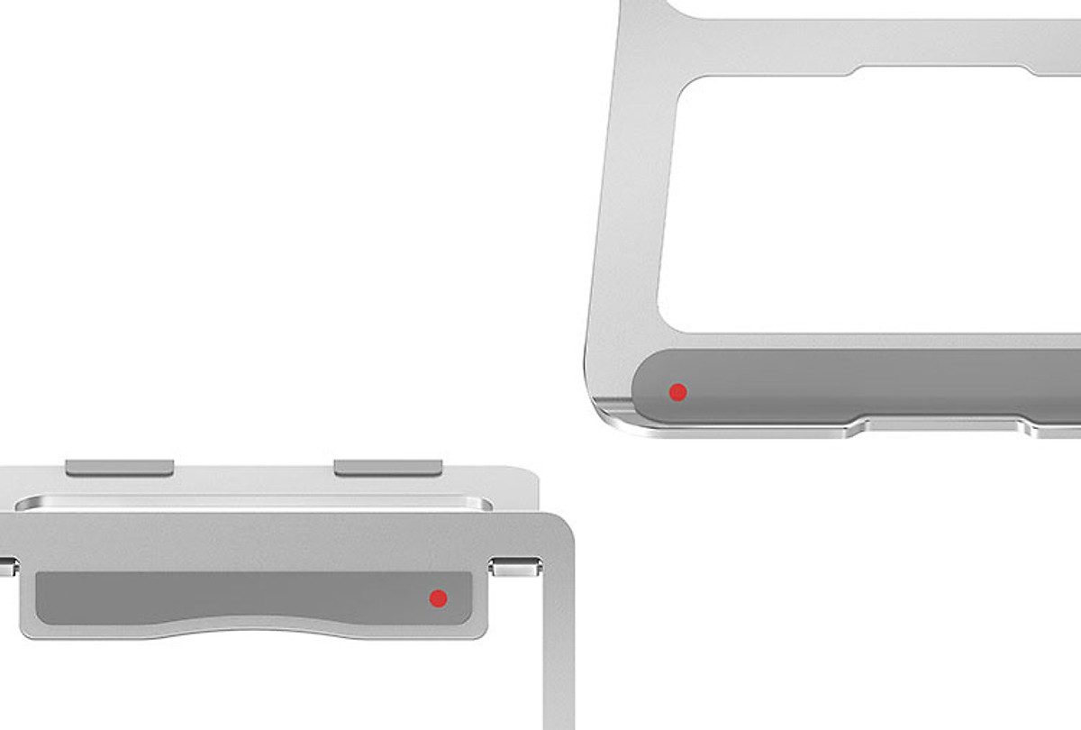 Đế nhôm gập tản nhiệt HXSJ dành cho Laptop, Macbook - Hàng nhập khẩu
