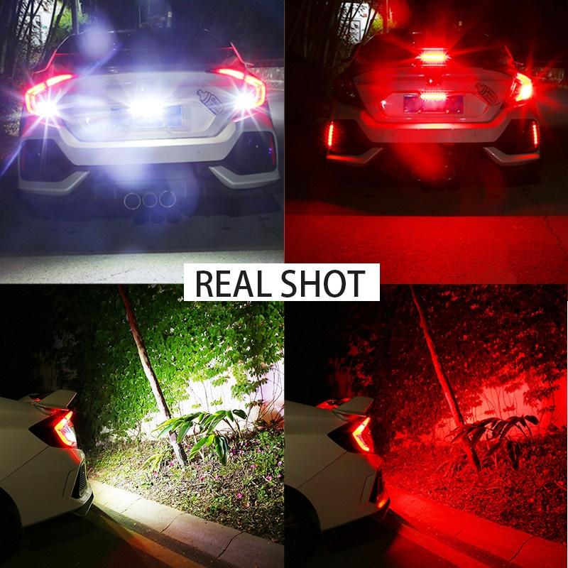 Đèn nền ô tô LED Chống thấm nước 24V 12V Phụ trợ đa năng Đảo chiều Phanh cao Đèn tản nhiệt nhanh Phụ kiện ô tô