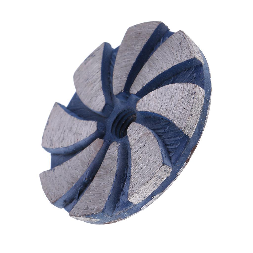 2Pcs  Diamond  Segment  Grinding  Wheel  Cup  Disc  Grinder  Concrete