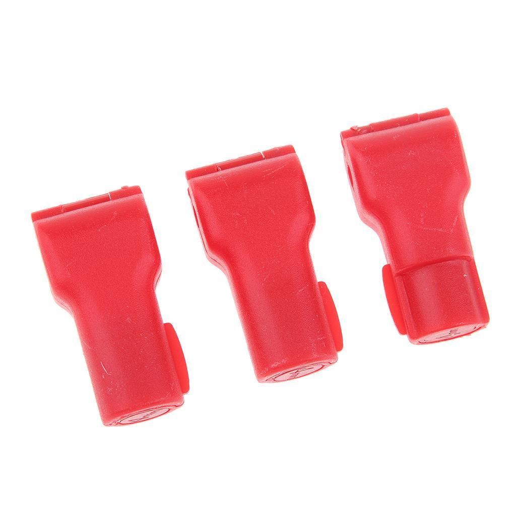 2x 100PCS Peg Hook Stop Lock for Prevent The Sweep Theft of Displayed Products on A Wire Peg, Plastic Red Lock, Retail Shop Anti-Theft Displa