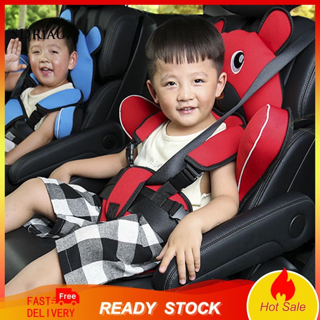 Đệm Lót Ghế Ngồi Xe Hơi Mềm Mại Thoải Mái Hình Gấu Hoạt Hình Cho Bé