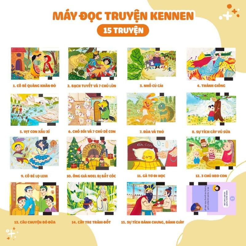 Máy đọc truyện cho bé