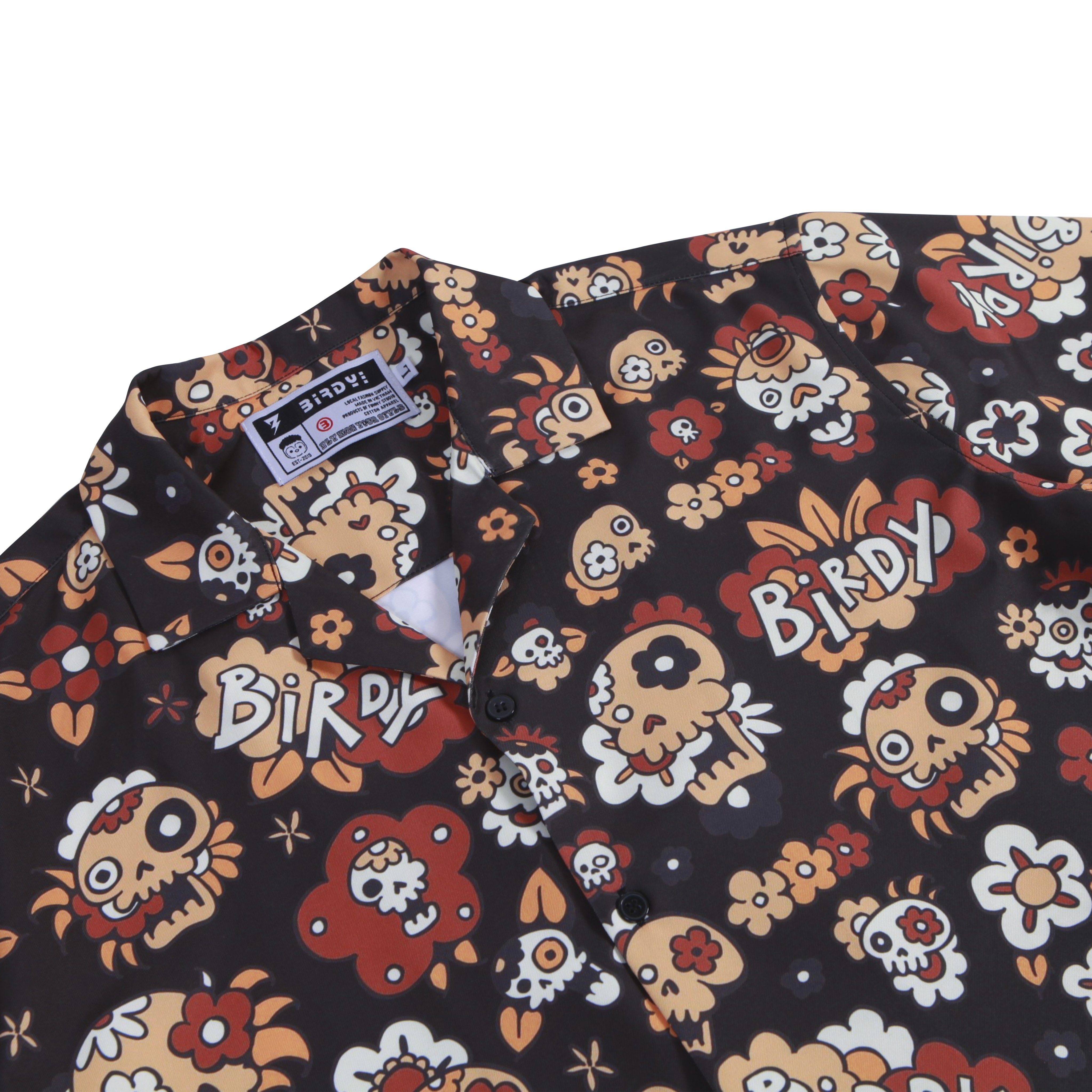 ÁO SƠMI BIRDY SKULL SHIRT