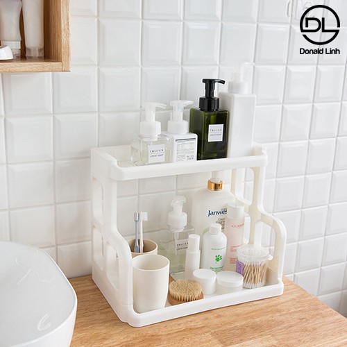 Kệ gia vị 2 tầng dụng cụ nhà bếp