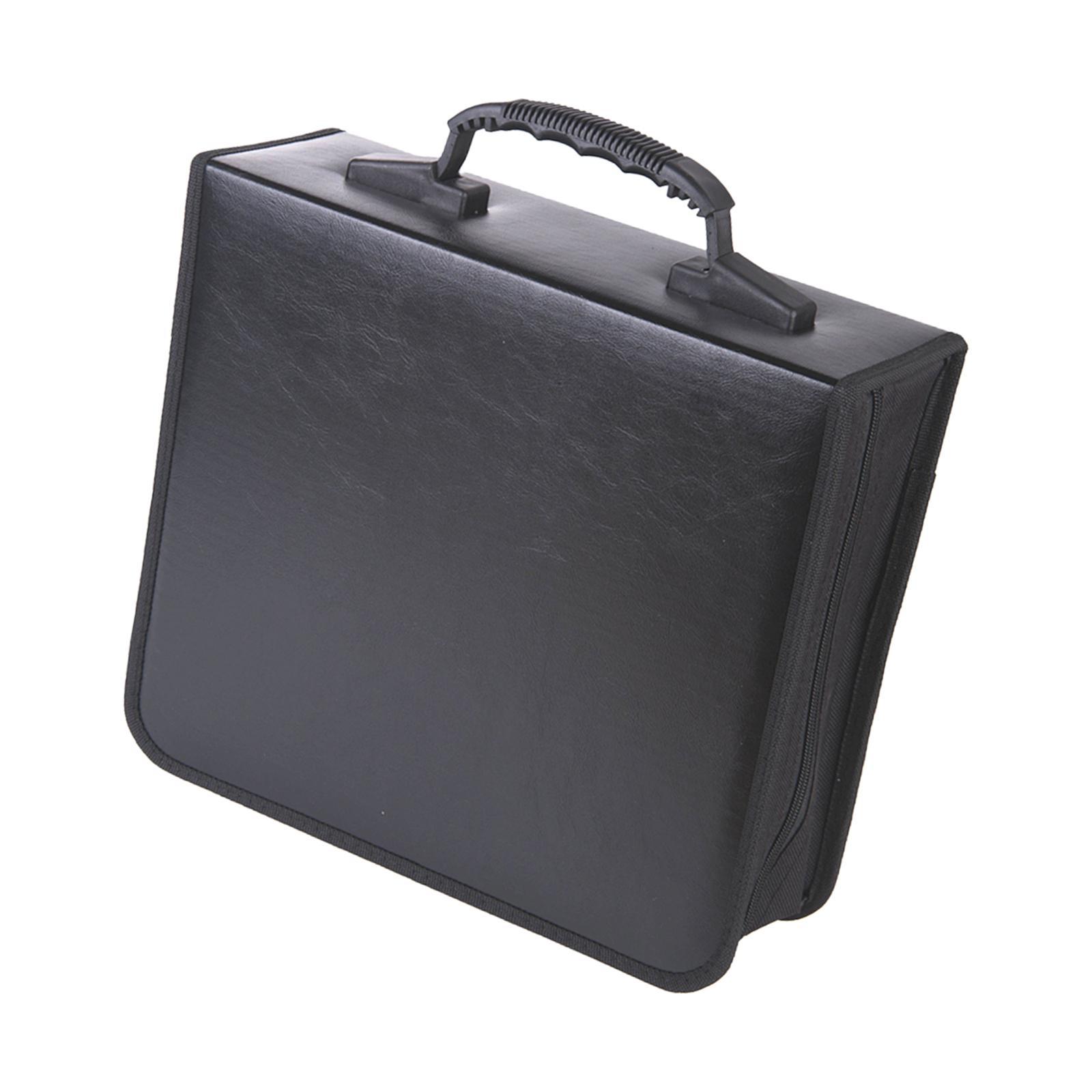 CD Case Bag Travel CD Wallet Disc Storage Bag CD Portable Bag for Car Office