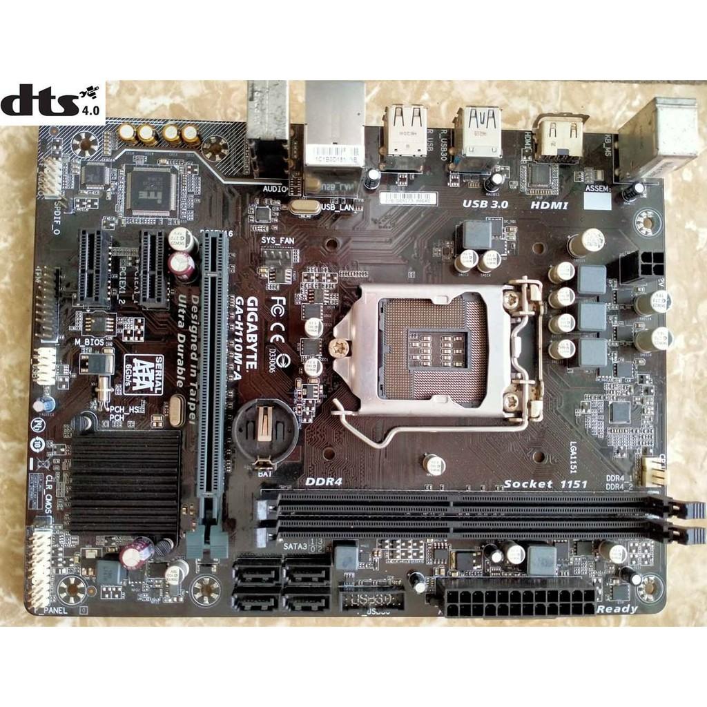 Bo mạch chủ GA-H110M, H270, H110 GAMING Socket 1151 , Keo tản nhiệt CPU, Còi, dây SATA)