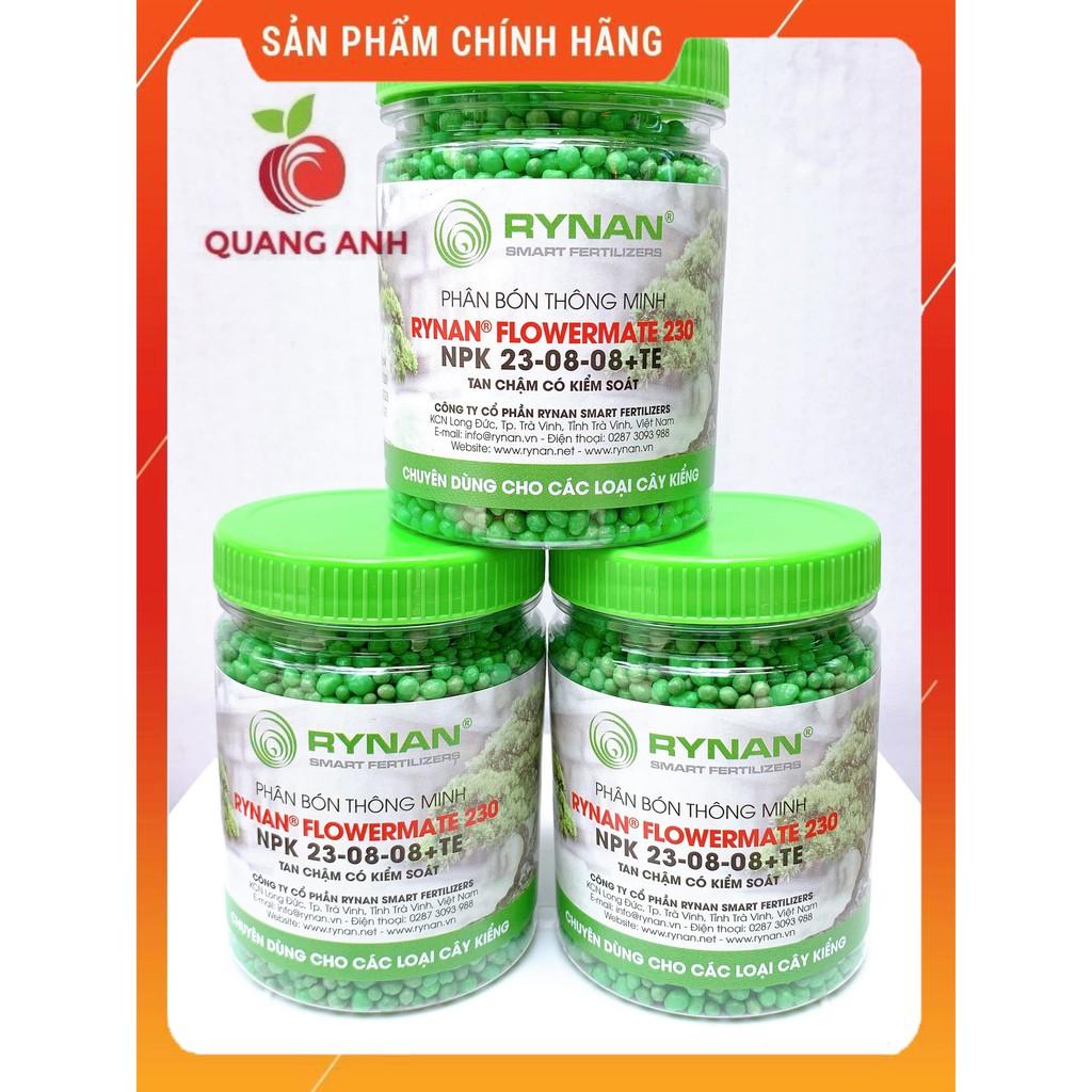 Phân Bón Thông Minh Tan Chậm Rynan Flowermate 230 NPK - 23-8-8+TE HŨ 150GR