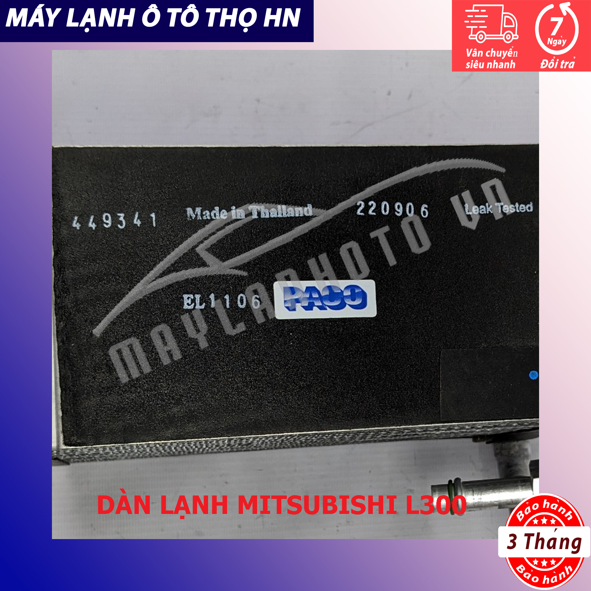 Dàn lạnh Mitsubishi L300 - Hyundai Porter 1998 1999 2000 Hàng xịn Thái Lan 98 99 00