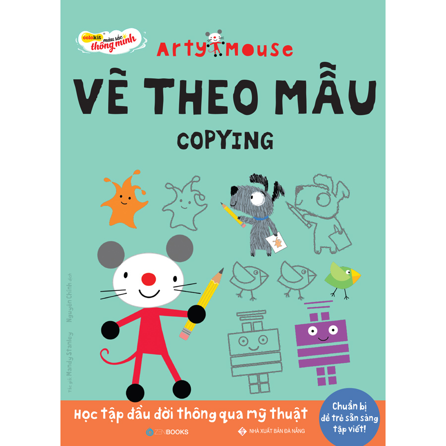 Combo 8 Cuốn: Arty Mouse (Học Tập Đầu Đời Thông Qua Mỹ Thuật)