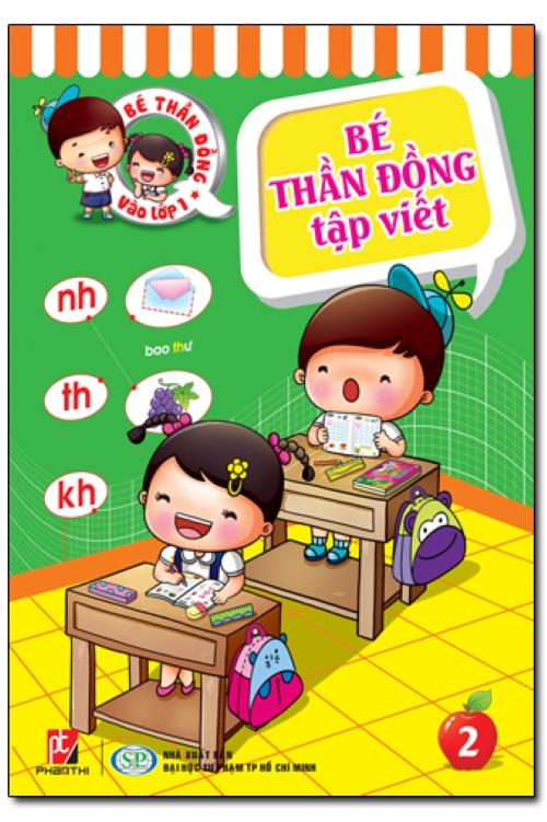 Bộ 6 cuốn Bé Thần Đồng Vào Lớp 1