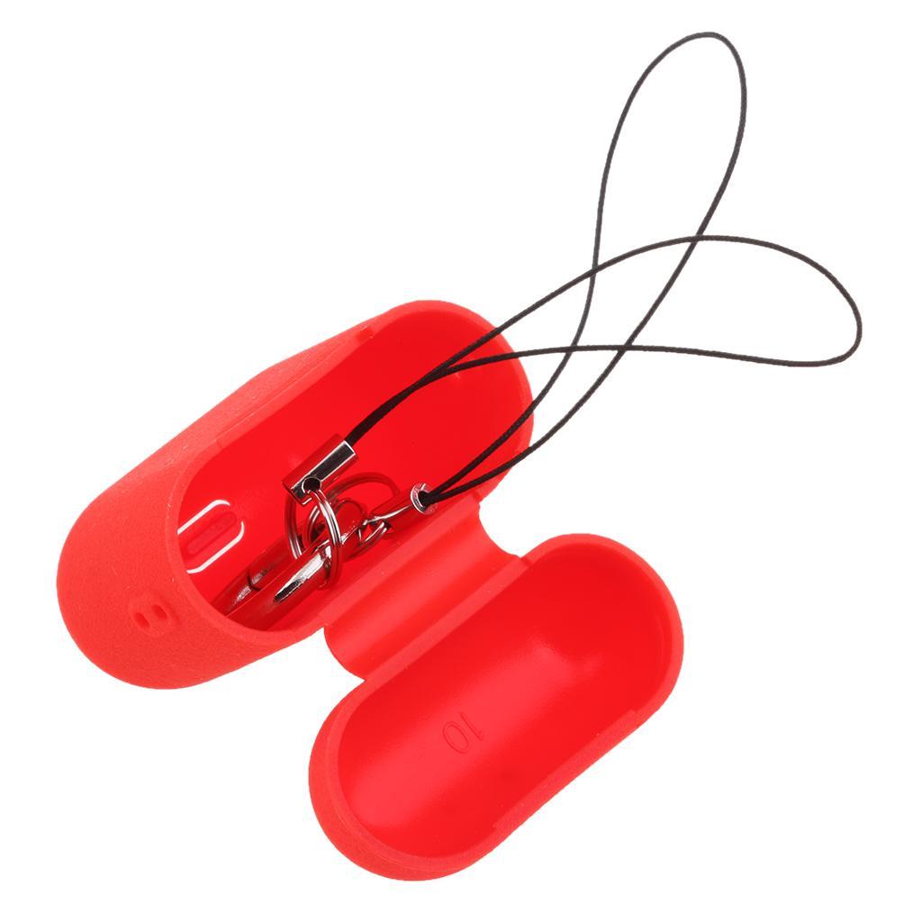 Silicone Protective Cover Case with Keychain for