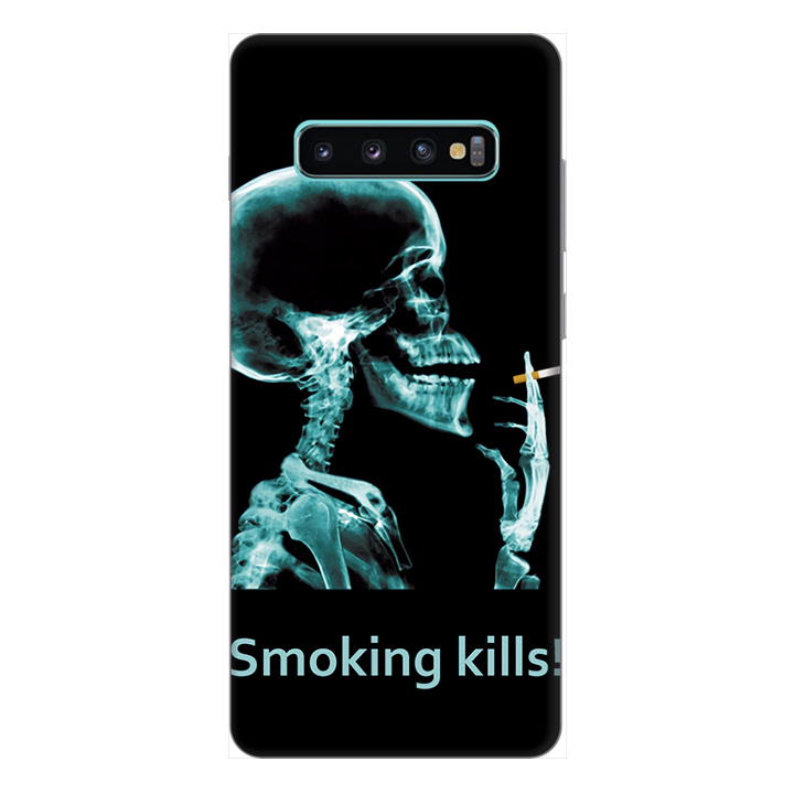 Ốp lưng điện thoại Samsung S10 Plus hình Smoking Kills