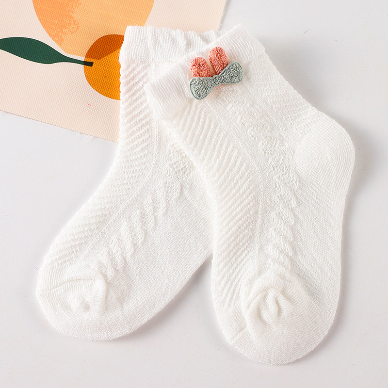 Tất lưới cho bé 0-3 tuổi xuất Hàn, Tất cho bé sơ sinh cao cấp họa tiết xinh xắn nhiều màu sắc – ST021