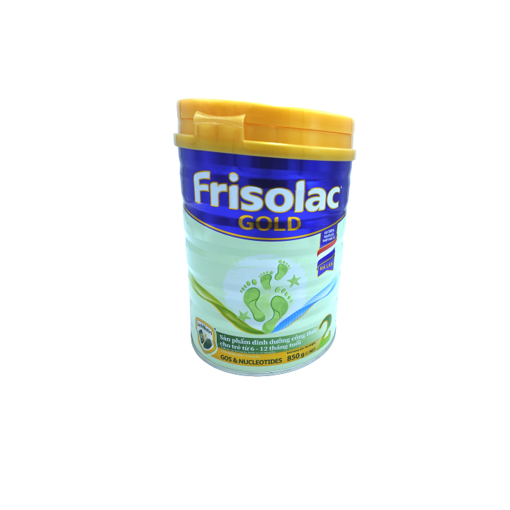 Sữa bột Frisolac Gold 2 hộp 850g - Mẫu Mới - HSD Luôn Mới