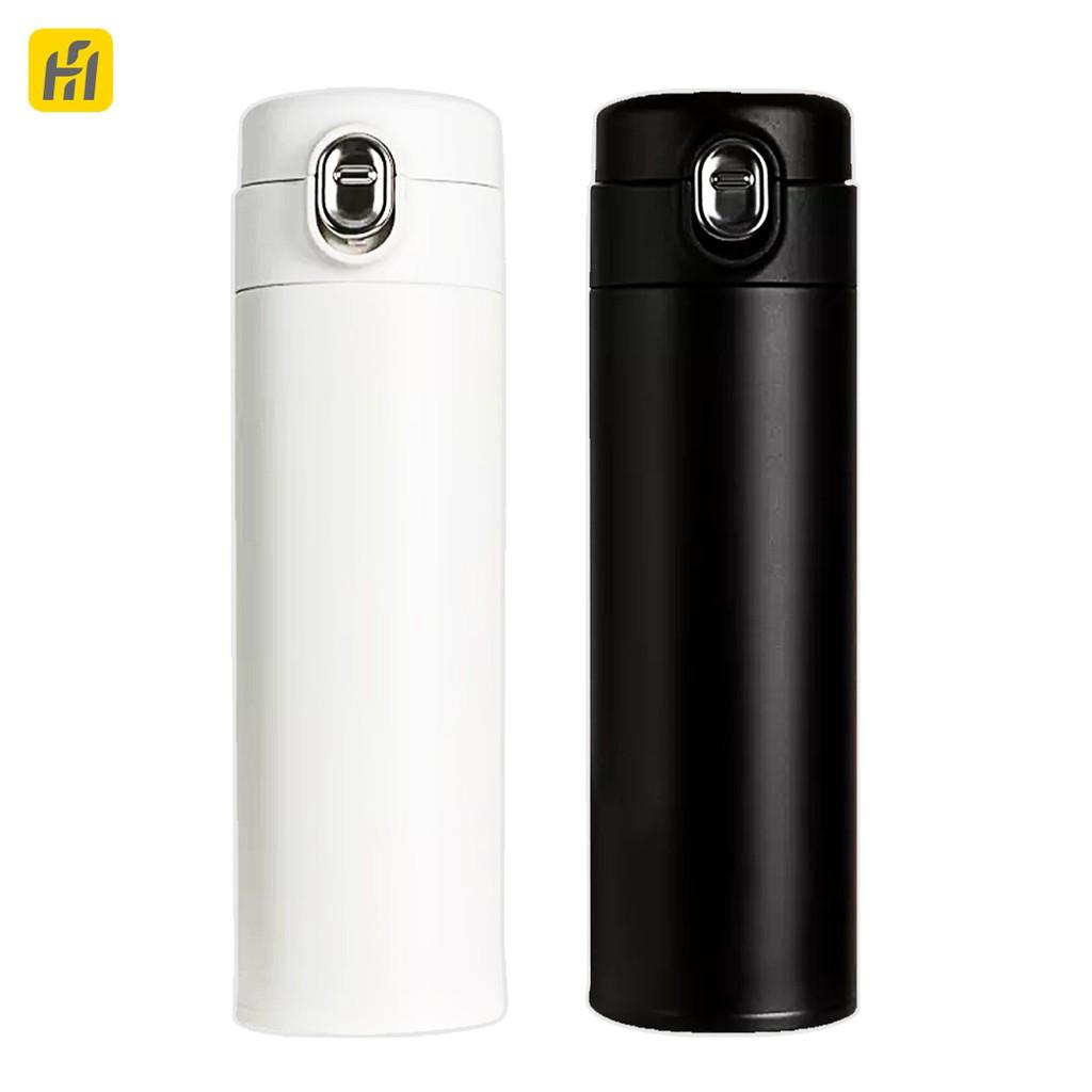 Bình Nước Giữ Nhiệt Xiaomi Bằng Thép Không Gỉ Dung Tích Lớn Nhấn Mở Nắp Bằng Một Tay Kiểu Dáng Đơn Giản