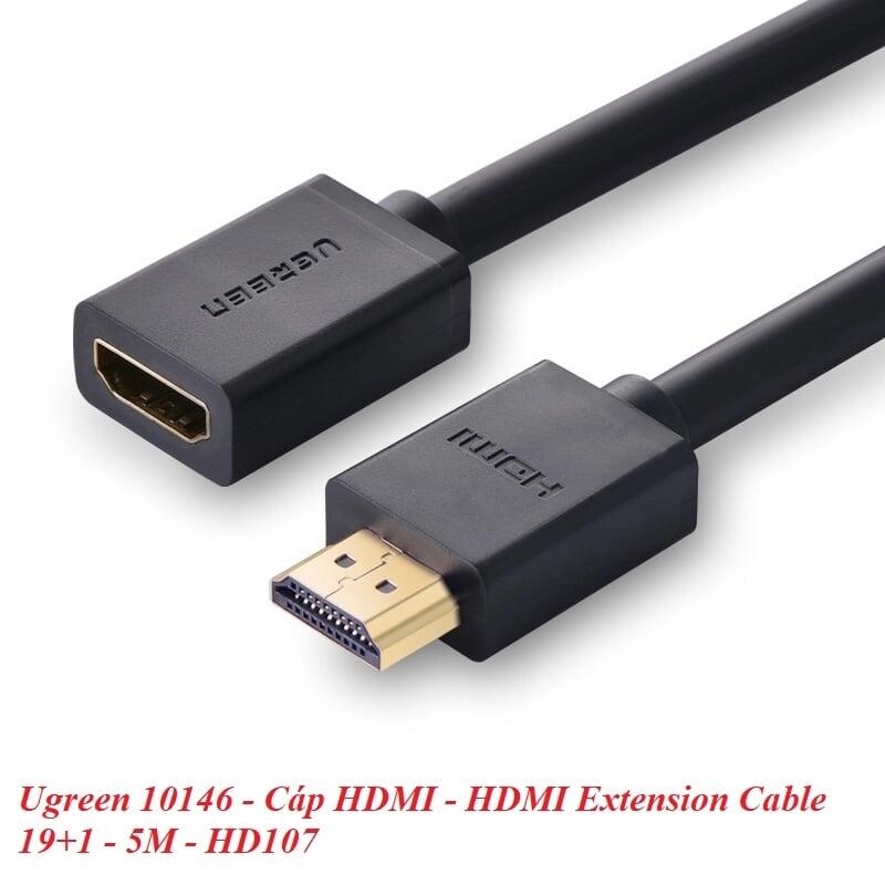 Ugreen UG10146HD107TK 5M màu Đen Cáp tín hiệu HDMI nối dài hỗ trợ 4K x 2K - HÀNG CHÍNH HÃNG