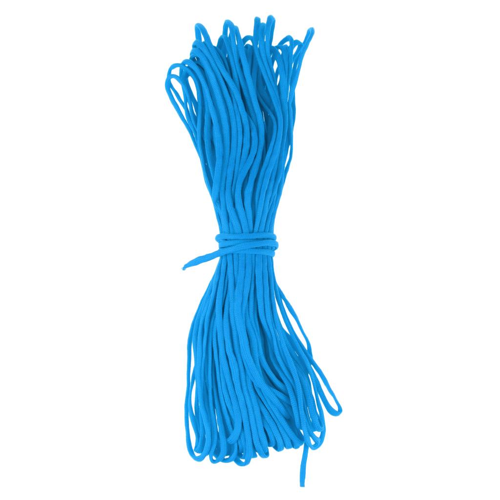 7 Strand Core Cord 300lb Paracord Parachute Rope Lanyard Black