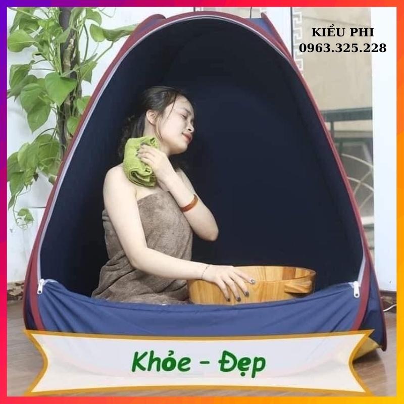 Lều xông hơi sau sinh gấp gọn - Lều Xông hơi tại nhà tự bung màu ngẫu nhiên thương hiệu Kiều Phi