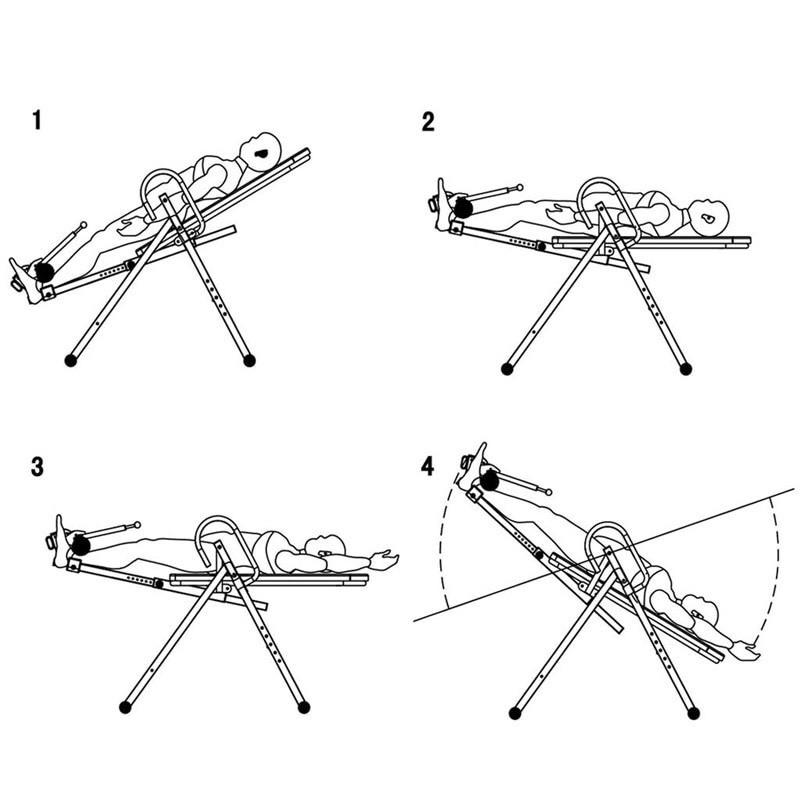 Ghế tập dốc ngược, hỗ trợ điều trị đau thắt lưng bằng trọng lực tự thân - ghế điều trị đau thắt lưng