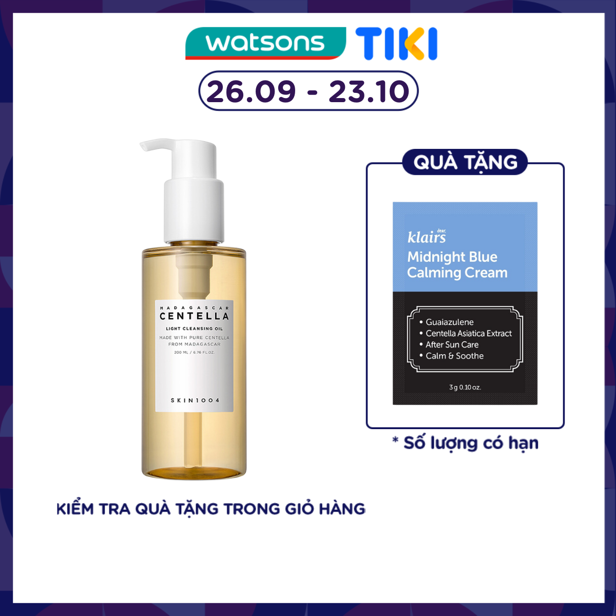 Dầu Tẩy Trang Skin1004 Madagascar Centella Cleansing Oil Làm Sạch Và Dưỡng Ẩm 200ml