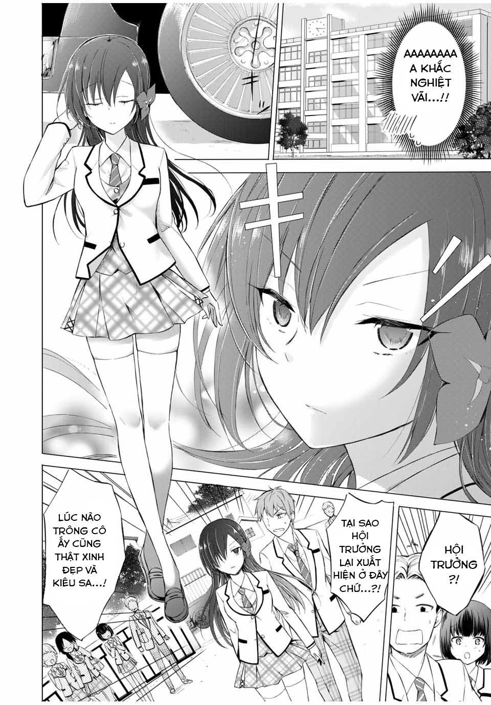the student council president solves everything on the bed chapter 5.1 20