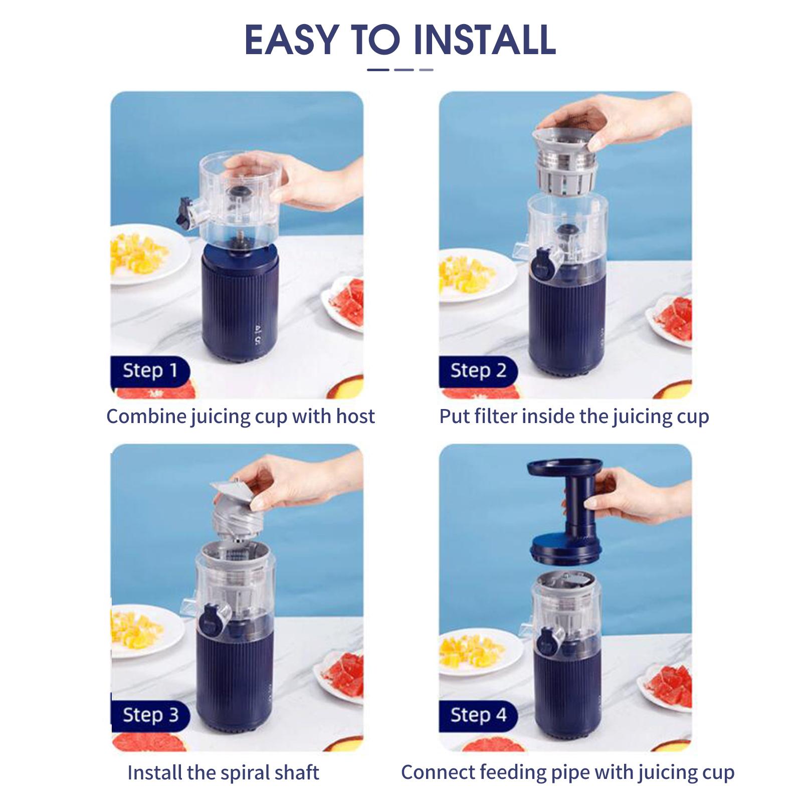 Máy Ép Trái Cây Nhỏ Giọt Dễ Rửa Sạch