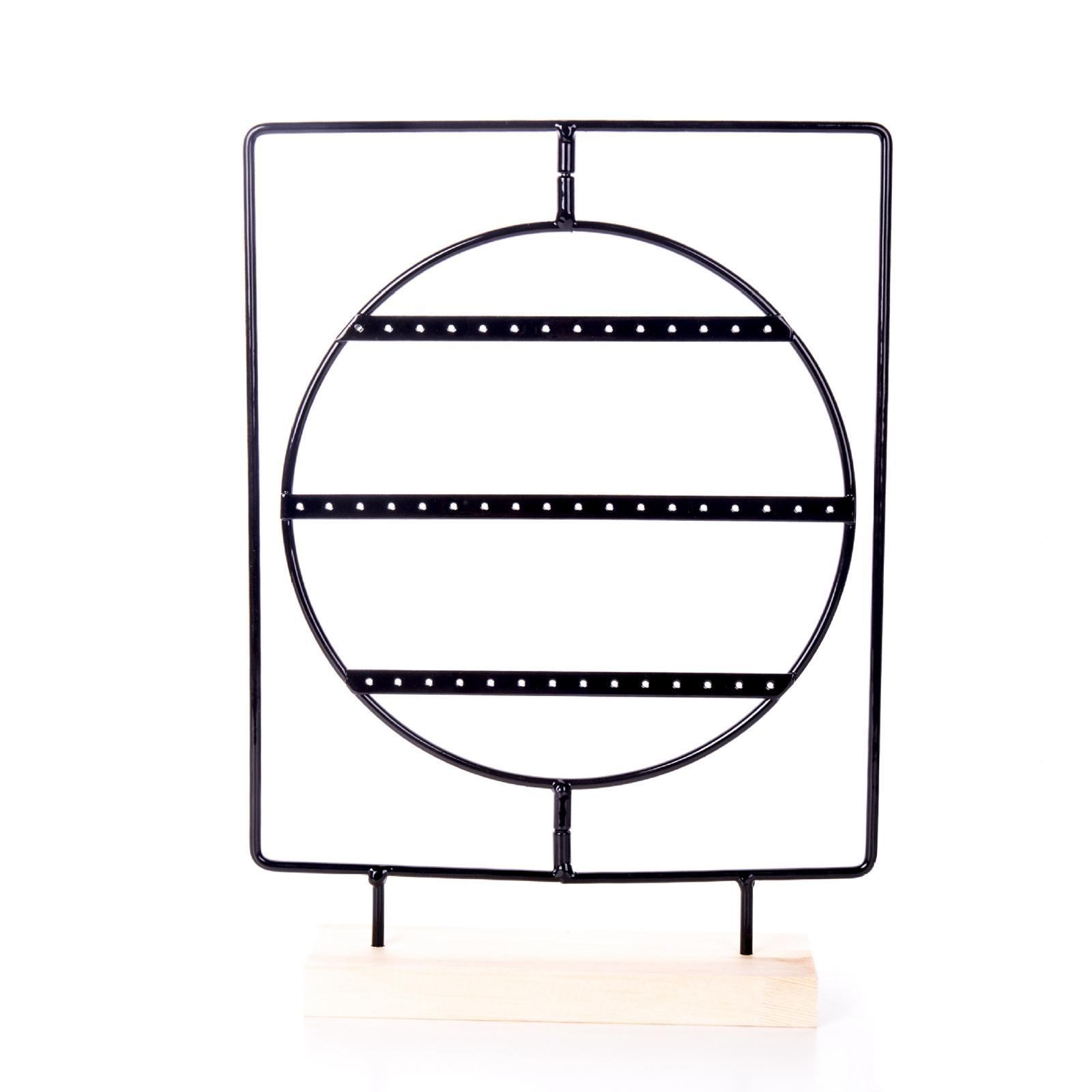 Jewelry Display Stand Earring Holder Organizer Jewelry Storage Rack Tabletop