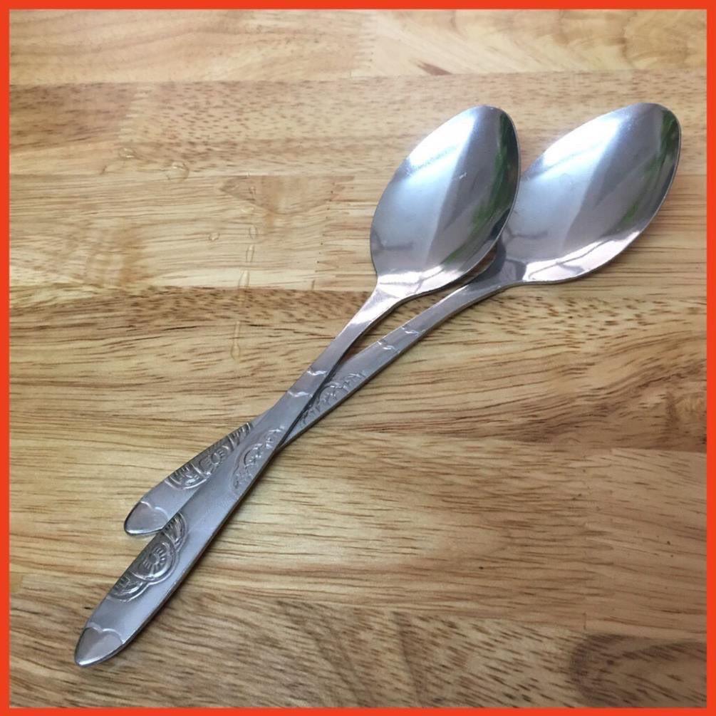 Set 3 Thìa inox loại dày đẹp