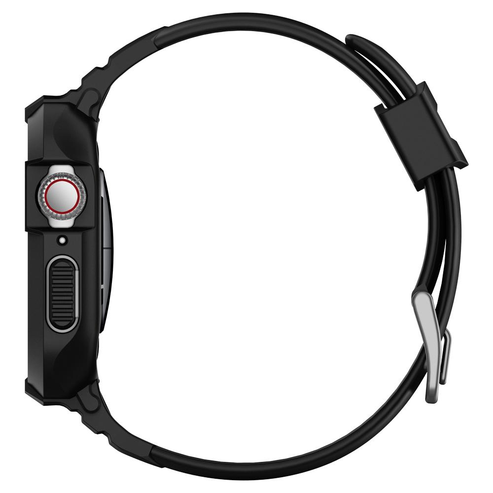 Ốp chống sốc hàng hiệu Spigen Rugged Armor Pro cho Apple Watch Series 6/ 5/ 4 - Hàng chính hãng