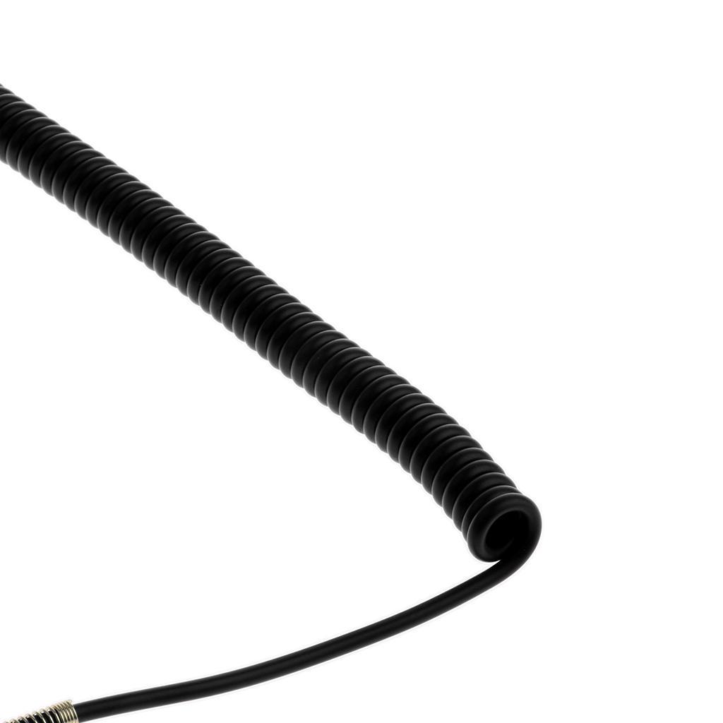 2 Piece 3.5mm Spring Elbow Audio Line for Apple iPhone iPod iPad Speakers