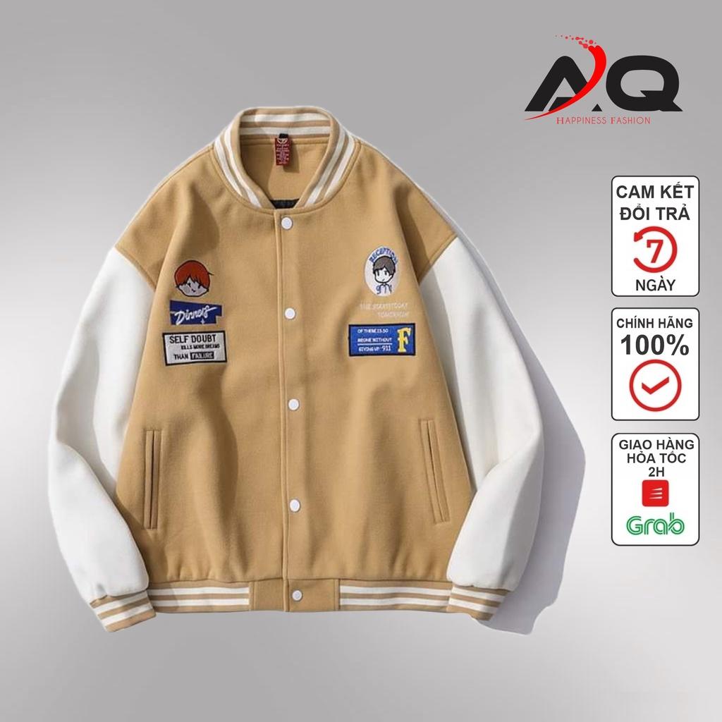 Áo khoác bomber Nỉ️Áo bomber Cardigan cài nút Cotton cao cấp trần bông dày mịn form Unisex nam nữ 45-65kg