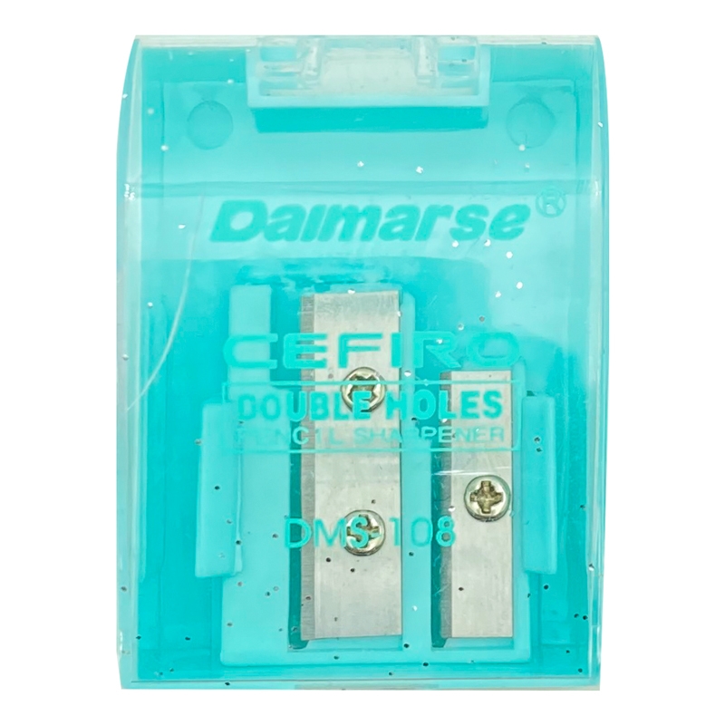 Chuốt Bút Chì 2 Lỗ Daimarse DMS-108 - Mẫu 4 - Xanh Ngọc