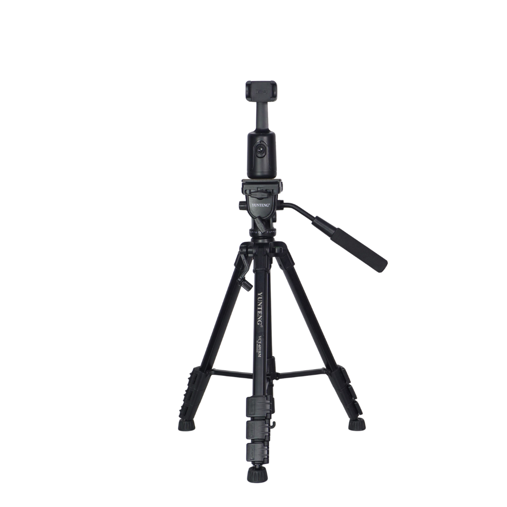 Combo Tripod Yunteng VCT-691 và Gimbal xoay theo khuôn mặt - Hàng chính hãng