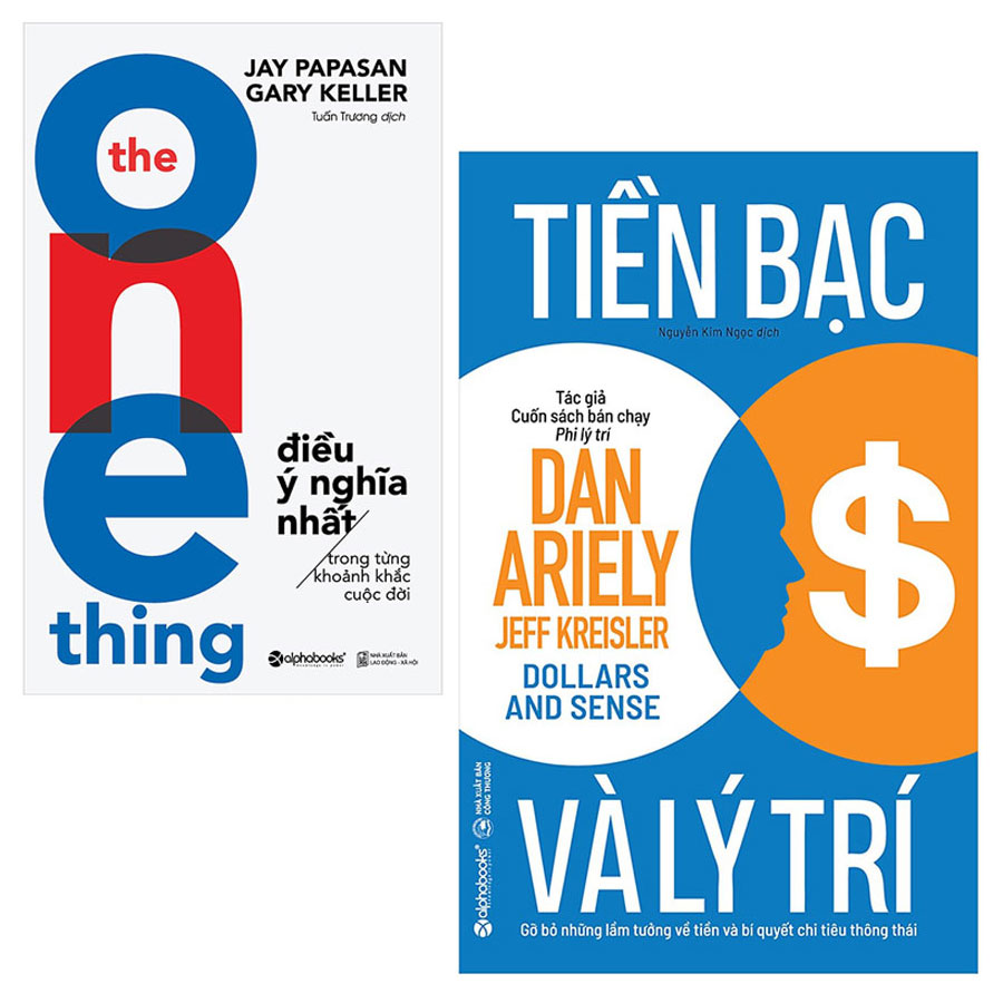 Combo Tiền Bạc Và Lý Trí và The One Thing - Điều Ý Nghĩa Nhất Trong Từng Khoảnh Khắc Cuộc Đời