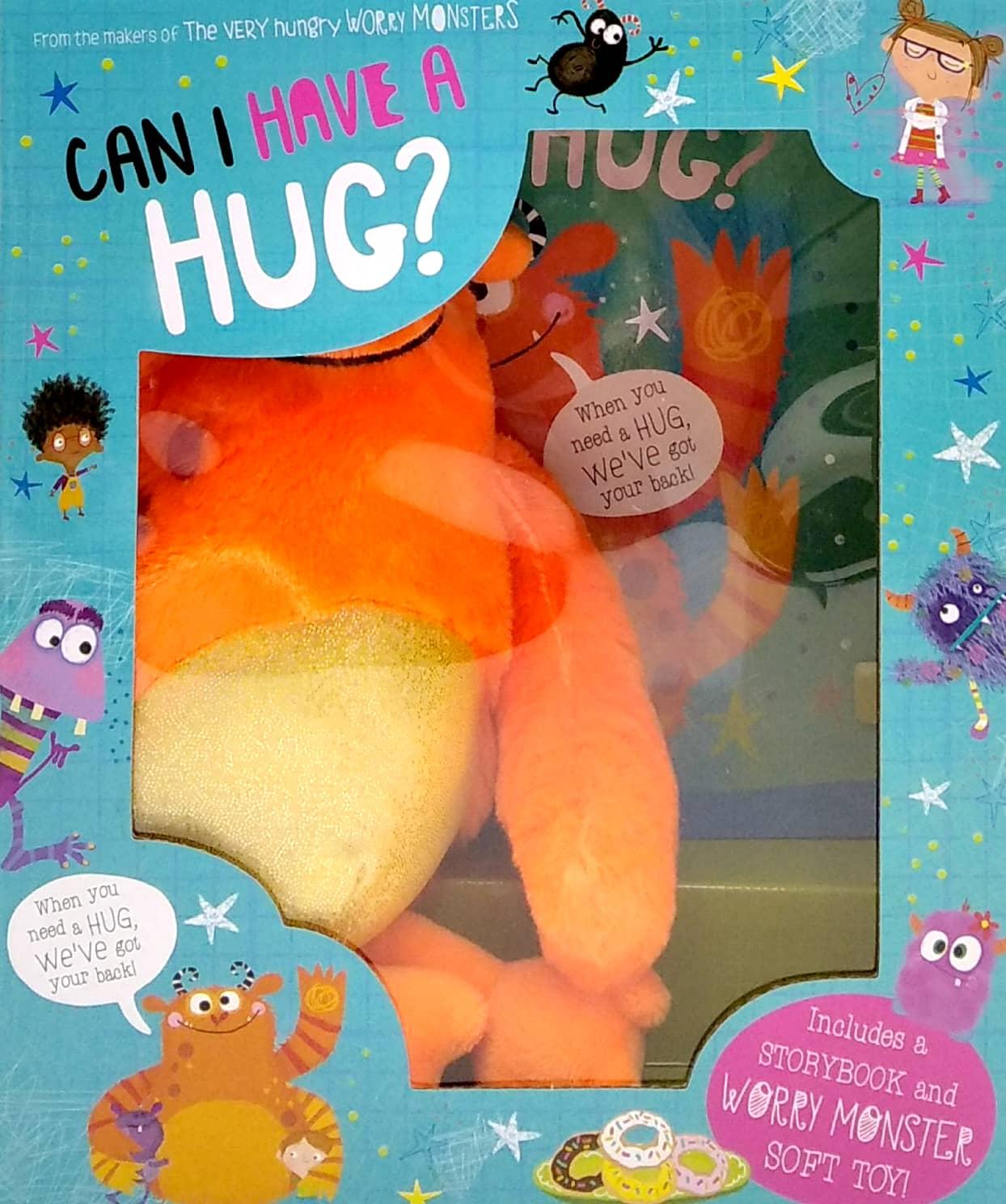 Can I Have A Hug? Book And Plush Box Set