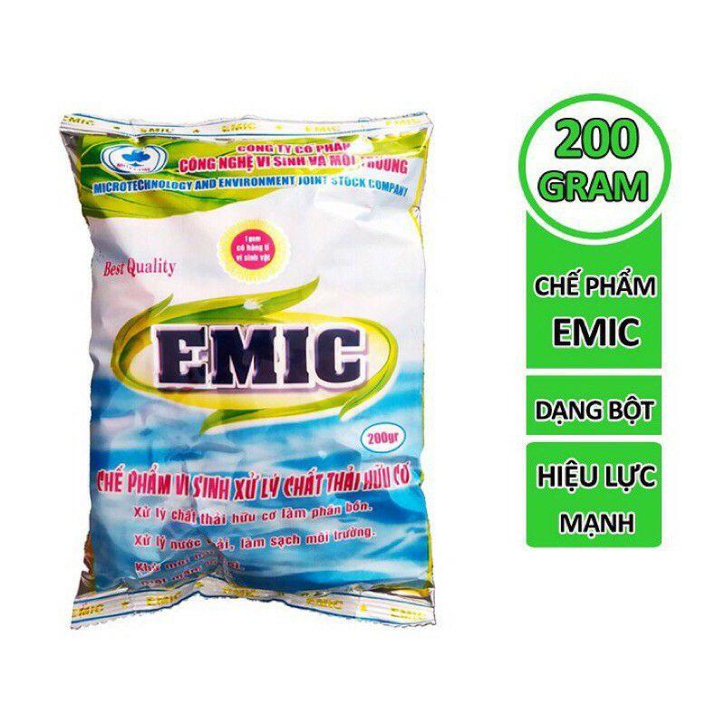 CHẾ PHẨM VI SINH EMIC XỬ LÝ CHẤT THẢI, MÙI HÔI