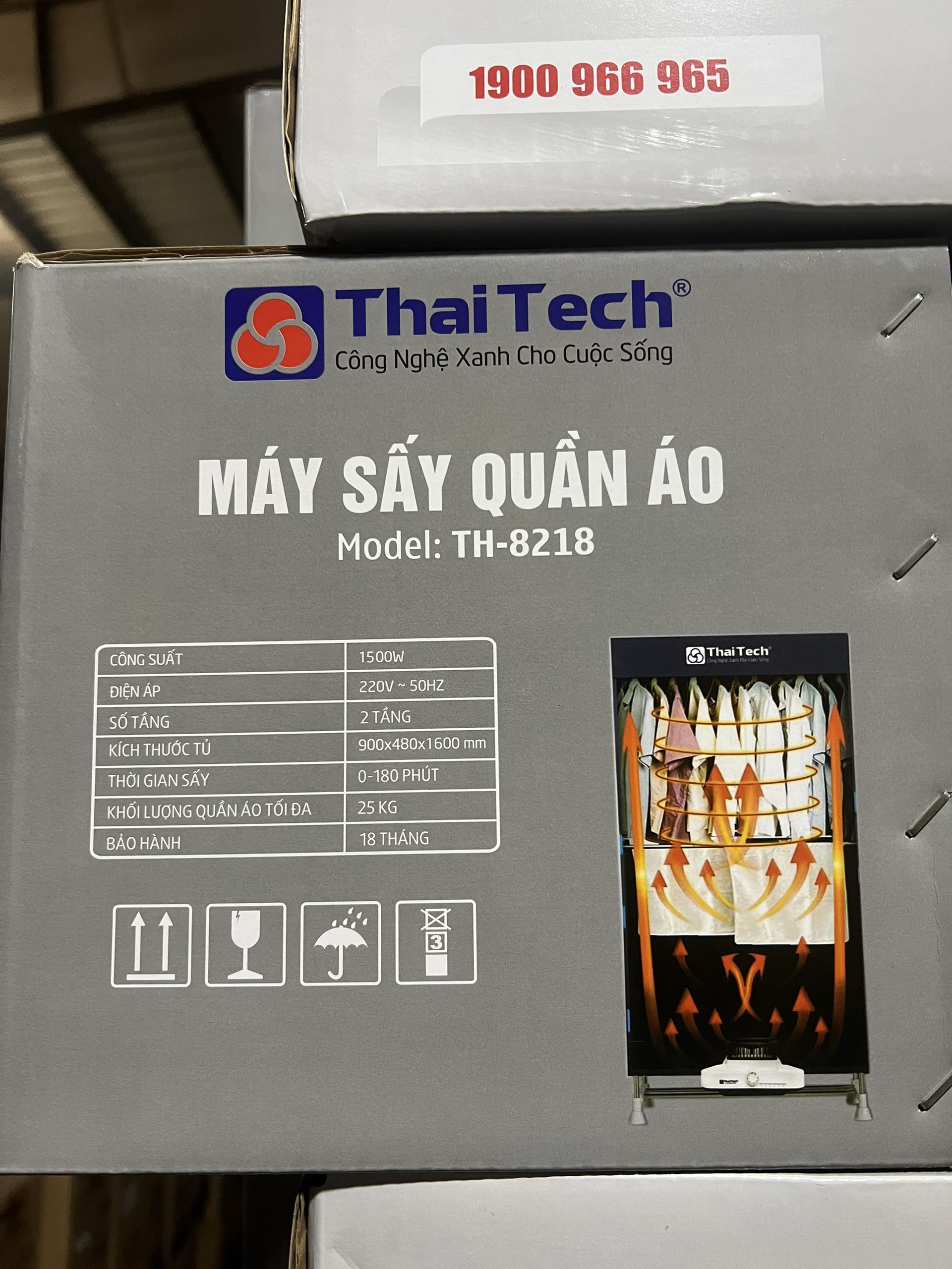 Máy Sấy Quần Áo THAITECH TH-8218 - Hàng Chính Hãng