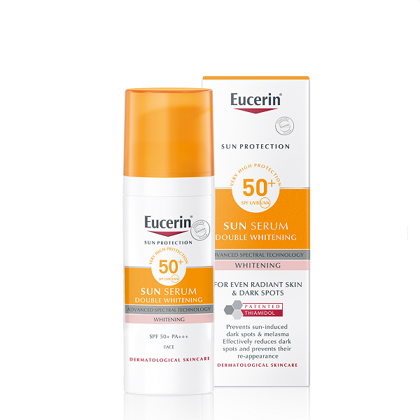 Kem chống nắng giúp dưỡng trắng da Eucerin Double SPF 50+